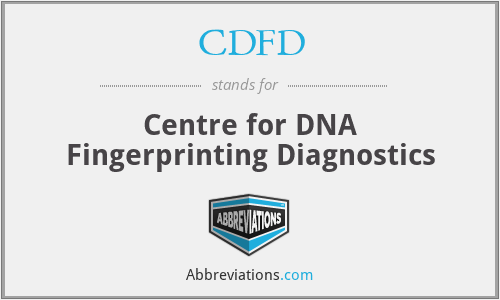 CDFD - Centre for DNA Fingerprinting Diagnostics