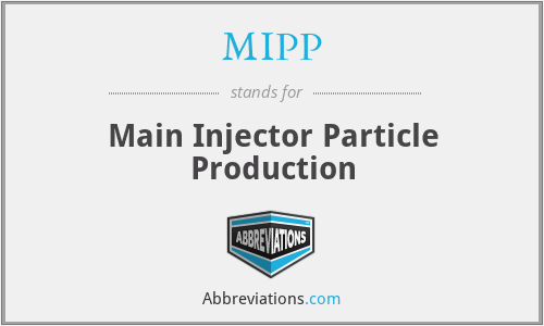 MIPP - Main Injector Particle Production