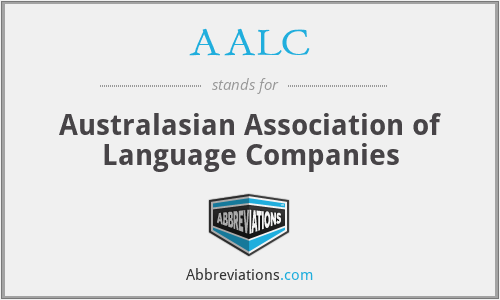 AALC - Australasian Association of Language Companies