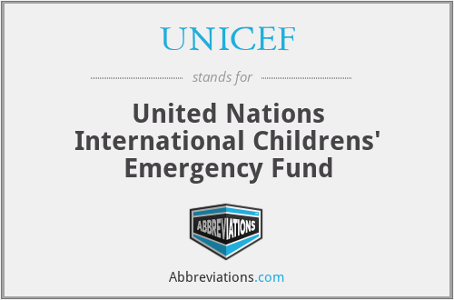 UNICEF - United Nations International Childrens' Emergency Fund