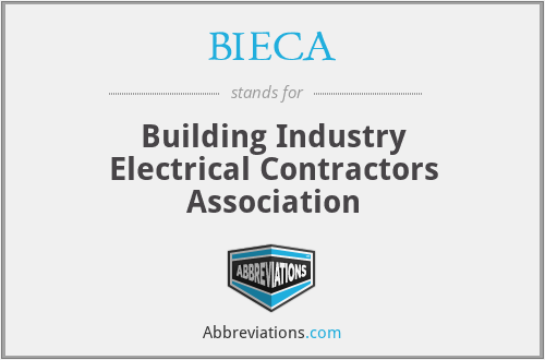 BIECA - Building Industry Electrical Contractors Association