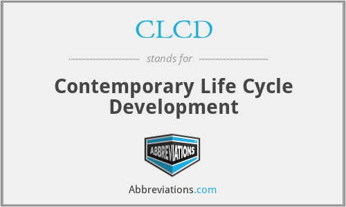 CLCD - Contemporary Life Cycle Development