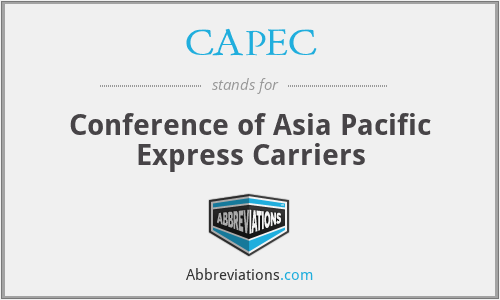 CAPEC - Conference of Asia Pacific Express Carriers