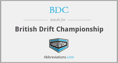 BDC - British Drift Championship