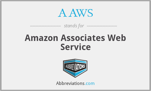 AAWS - Amazon Associates Web Service