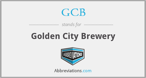 GCB - Golden City Brewery