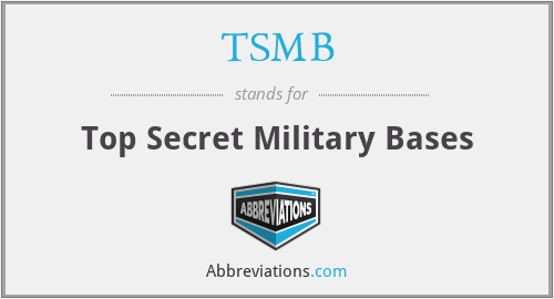 TSMB - Top Secret Military Bases