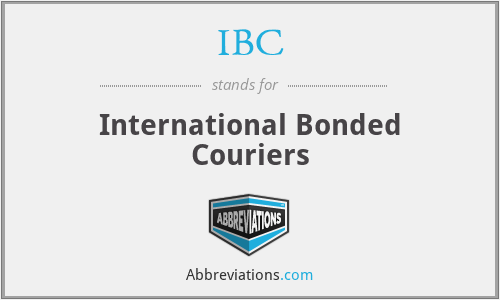 IBC - International Bonded Couriers