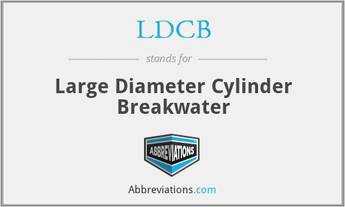LDCB - Large Diameter Cylinder Breakwater