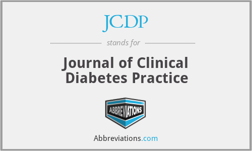 JCDP - Journal of Clinical Diabetes Practice