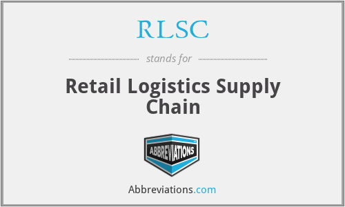 RLSC - Retail Logistics Supply Chain