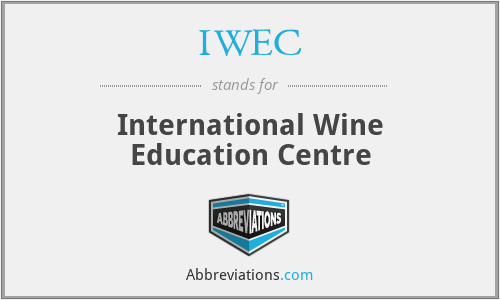 IWEC - International Wine Education Centre