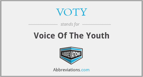 VOTY - Voice Of The Youth