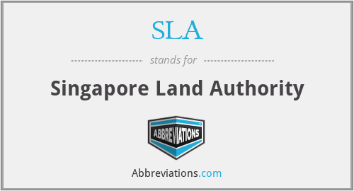 SLA - Singapore Land Authority