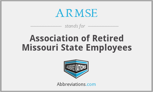 ARMSE - Association of Retired Missouri State Employees