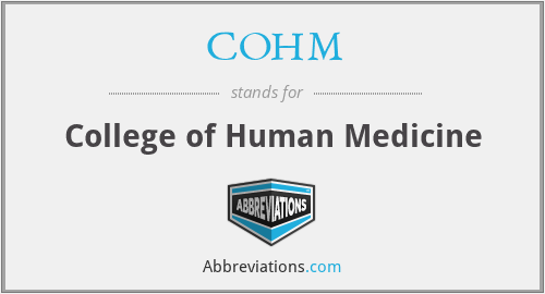 COHM - College of Human Medicine