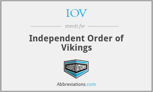 IOV - Independent Order of Vikings