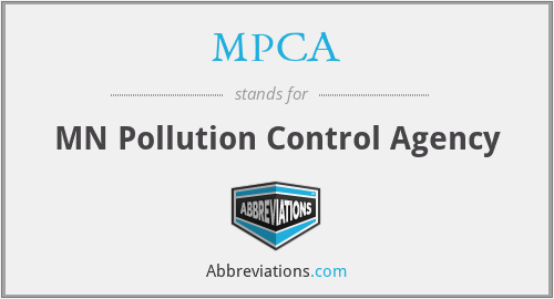 MPCA - MN Pollution Control Agency