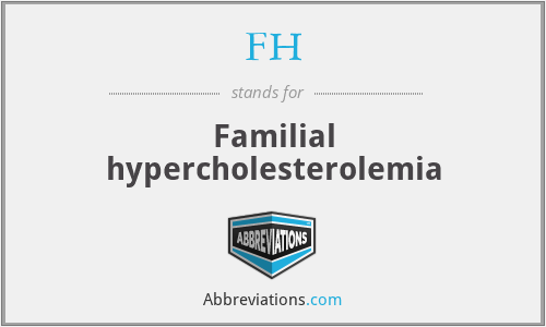 FH - Familial hypercholesterolemia