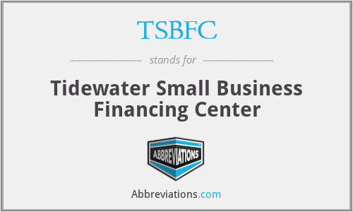 TSBFC - Tidewater Small Business Financing Center