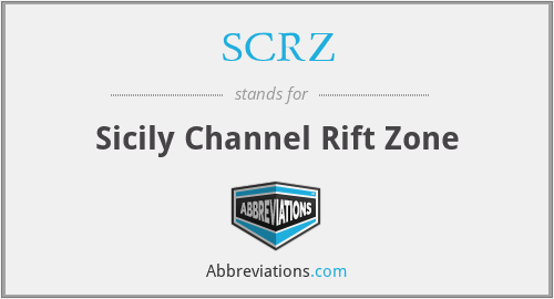 SCRZ - Sicily Channel Rift Zone