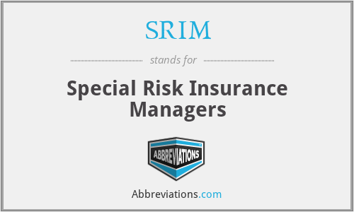 SRIM - Special Risk Insurance Managers