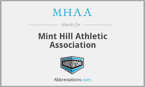 MHAA - Mint Hill Athletic Association