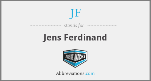JF - Jens Ferdinand