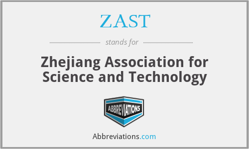 ZAST - Zhejiang Association for Science and Technology