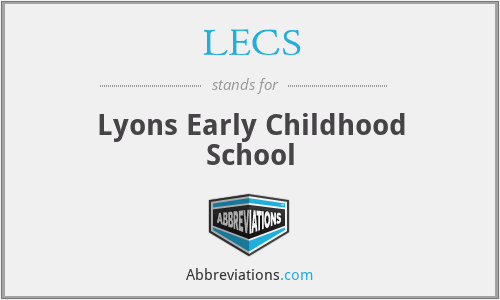 LECS - Lyons Early Childhood School