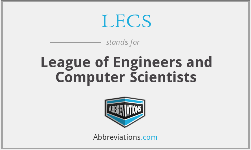 LECS - League of Engineers and Computer Scientists