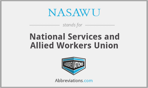 NASAWU - National Services and Allied Workers Union