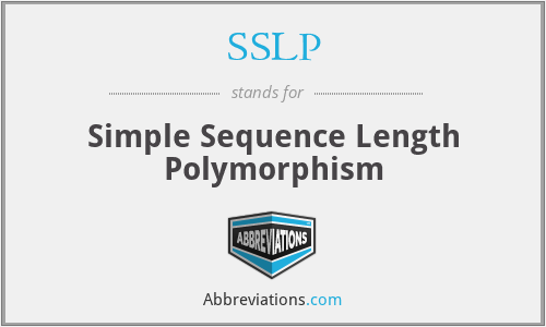 SSLP - Simple Sequence Length Polymorphism