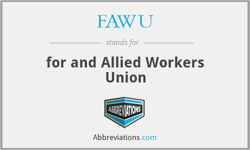 FAWU - for and Allied Workers Union