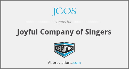 JCOS - Joyful Company of Singers