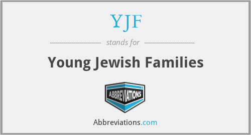 YJF - Young Jewish Families