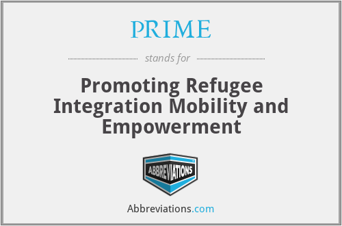 PRIME - Promoting Refugee Integration Mobility and Empowerment