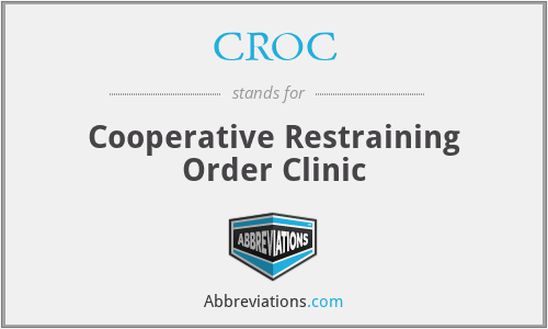 CROC - Cooperative Restraining Order Clinic