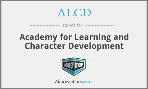 ALCD - Academy for Learning and Character Development