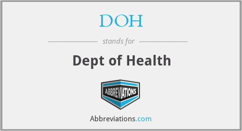 DOH - Dept of Health