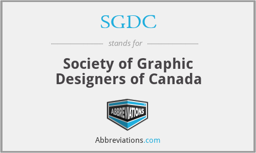 SGDC - Society of Graphic Designers of Canada