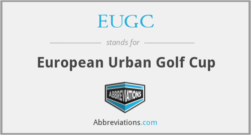 EUGC - European Urban Golf Cup
