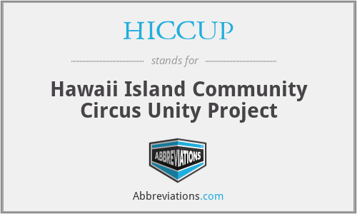HICCUP - Hawaii Island Community Circus Unity Project