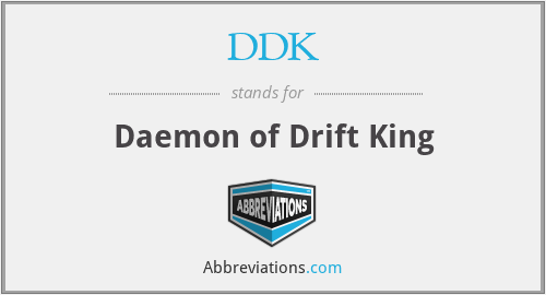 DDK - Daemon of Drift King