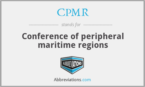CPMR - Conference of peripheral maritime regions