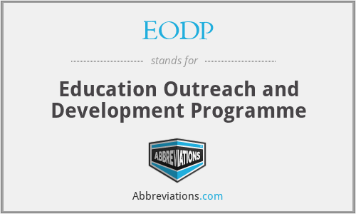 EODP - Education Outreach and Development Programme