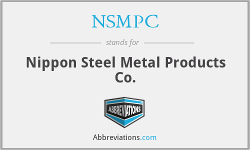 NSMPC - Nippon Steel Metal Products Co.