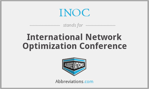 INOC - International Network Optimization Conference