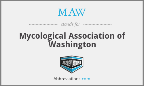 MAW - Mycological Association of Washington