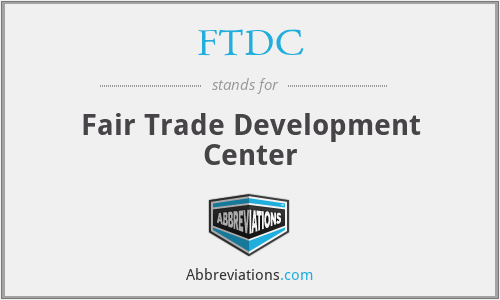 FTDC - Fair Trade Development Center
